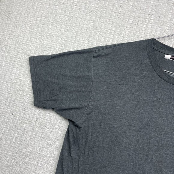 Y2K Volcom T-Shirt Men L Gray Minimalist Logo Tee Surf Skate Casual Summer Read - Picture 3 of 16